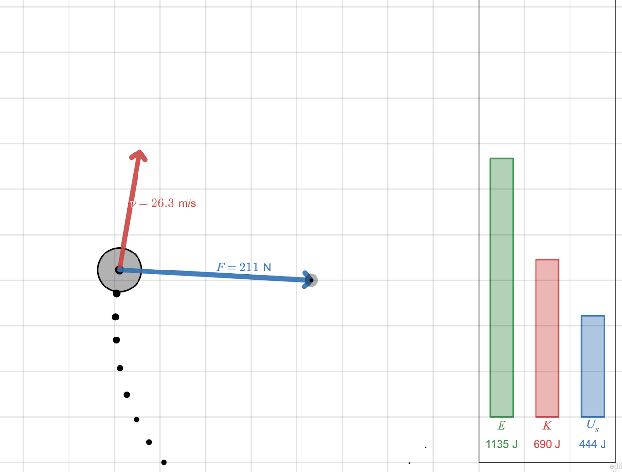 2D Spring Simulation